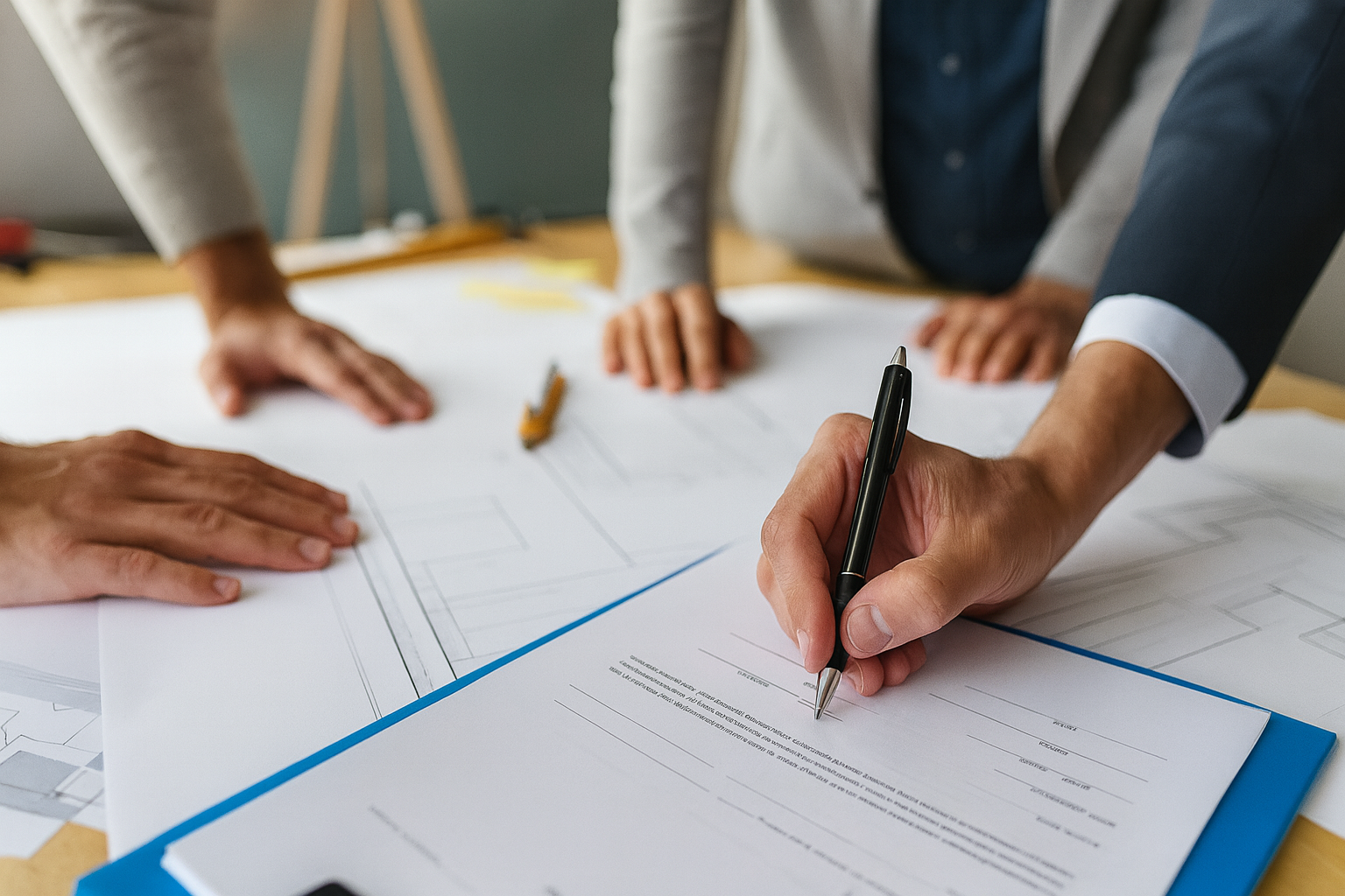 Equipo de Travesino estructurando estrategias inmobiliarias